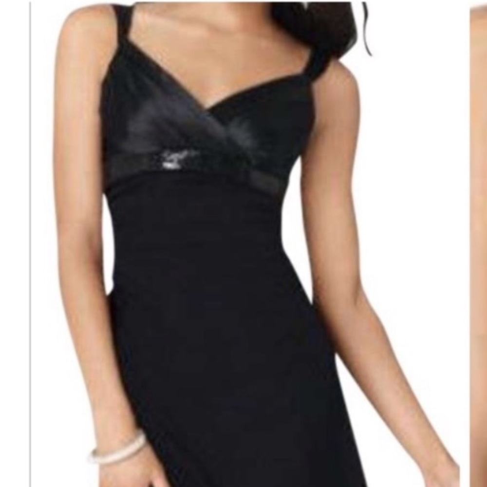 Ruby Rox Black Sleeveless Cocktail Party Dress NWT